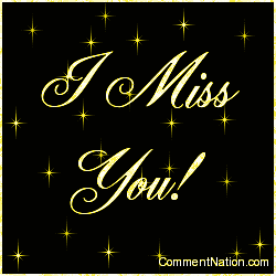 Click to get the codes for this image. I Miss You Yellow Stars, I Miss You Image Comment, Graphic or Meme for posting on FaceBook, Twitter or any blog!