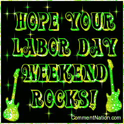 Click to get the codes for this image. Labor Day Weekend Rocks Lime Stars, Labor Day Image Comment, Graphic or Meme for posting on FaceBook, Twitter or any blog!
