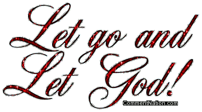 Click to get the codes for this image. Let Go And Let God Red Glitter Text, Christian Image Comment, Graphic or Meme for posting on FaceBook, Twitter or any blog!