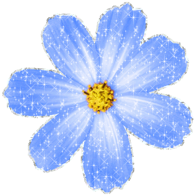 Click to get the codes for this image. Light Blue Glitter Flower, Flowers Image Comment, Graphic or Meme for posting on FaceBook, Twitter or any blog!
