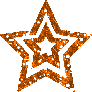Click to get the codes for this image. Orange Blinking Glitter Star, Stars Image Comment, Graphic or Meme for posting on FaceBook, Twitter or any blog!