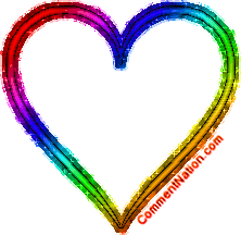 Click to get the codes for this image. Rainbow Glitter Heart, Hearts Image Comment, Graphic or Meme for posting on FaceBook, Twitter or any blog!