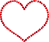 Click to get the codes for this image. Red Glitter Dots Heart, Hearts Image Comment, Graphic or Meme for posting on FaceBook, Twitter or any blog!