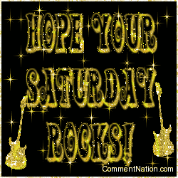 Click to get the codes for this image. Hope Your Saturday Rocks Stars Gold, WeekDays Saturday Image Comment, Graphic or Meme for posting on FaceBook, Twitter or any blog!