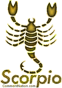 Click to get the codes for this image. Scorpio Astrology Sign Gold, Astrology Signs Image Comment, Graphic or Meme for posting on FaceBook, Twitter or any blog!