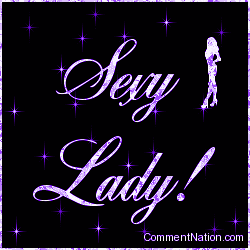 Click to get the codes for this image. Sexy Lady Purple Stars, Hot  Sexy Image Comment, Graphic or Meme for posting on FaceBook, Twitter or any blog!