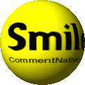 Click to get the codes for this image. This cute animated yellow smiley face graphic spins around. On one side is a smile on the other side is the comment: "Smile!"