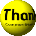 Click to get the codes for this image. This cute animated yellow smiley face graphic spins around. On one side is a smile on the other side is the comment: "Thanks!"