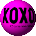 Click to get the codes for this image. This cute animated pink hugs and kisses smiley face graphic spins around. On one side is a smile on the other side is the comment: "XOXOXO!"