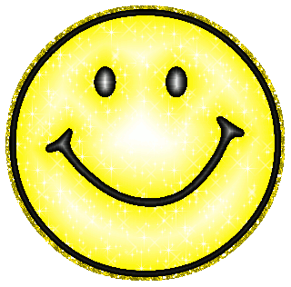 Click to get the codes for this image. Yellow Glitter Smiley Face, Smiles Image Comment, Graphic or Meme for posting on FaceBook, Twitter or any blog!