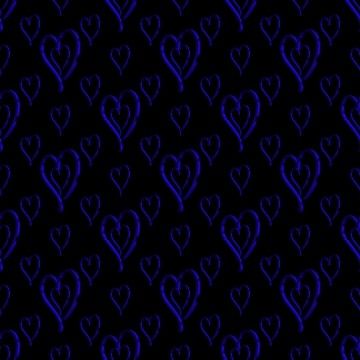 Metallic Blue Hearts Wallpaper On Black Background Background Or Wallpaper  Image | Free Backgrounds for Twitter, Blogger, or any web page