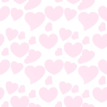 Pink Watermark Hearts On White Background Or Wallpaper Image | Free ...